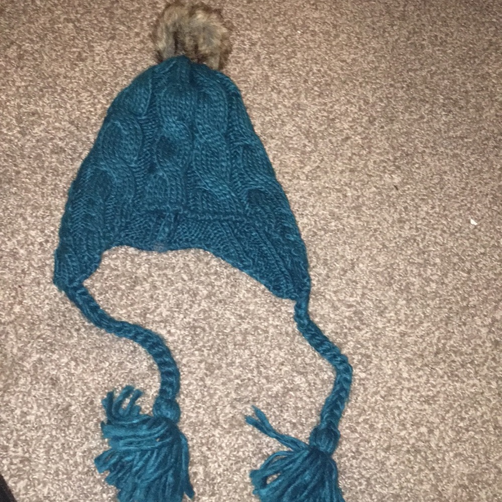 Blue hat